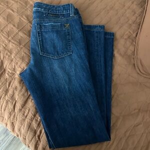 Serfontaine Dark Blue Straight Leg Jeans